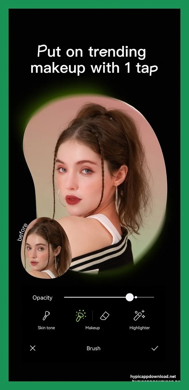 Hypic Pro APK Download (2026): Premium Access Guide for Android Users 1 Hypic Pro trending makeup tools screen